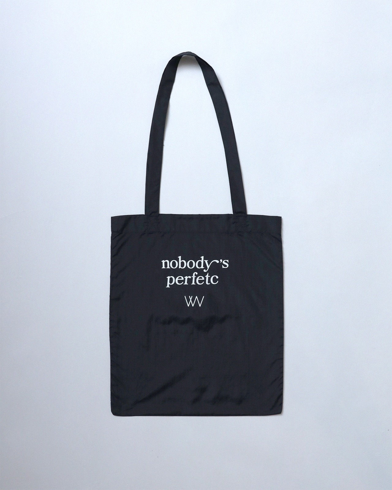WV Original / nobody’s perfetc Tote Bag - Black