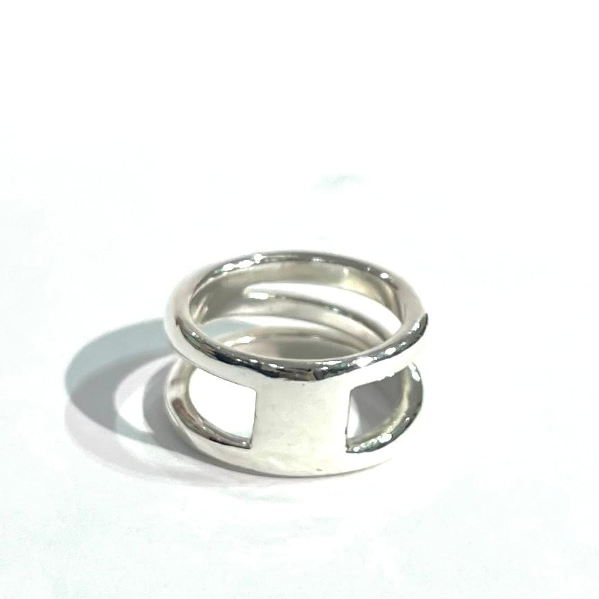 TIFFANY&CO】1964 シルバー925デザインリング／15.5号／シルバー925／W