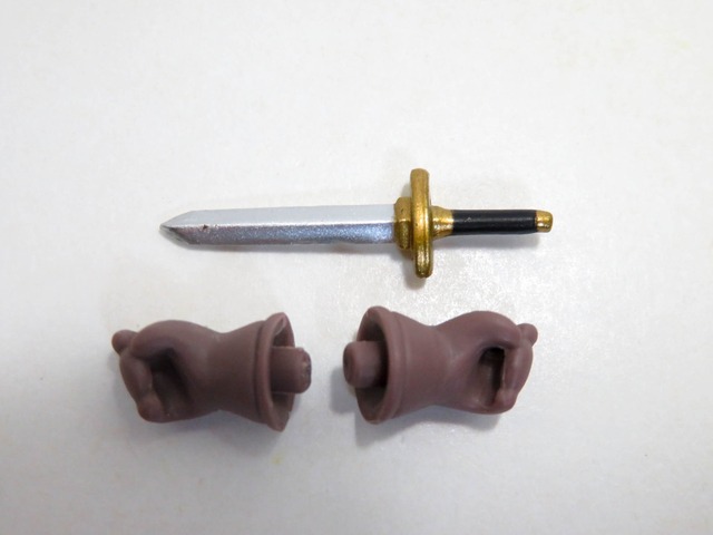 再入荷（A−ランク）【1708】 サリー 小物パーツ ナイフ　ねんどろいど