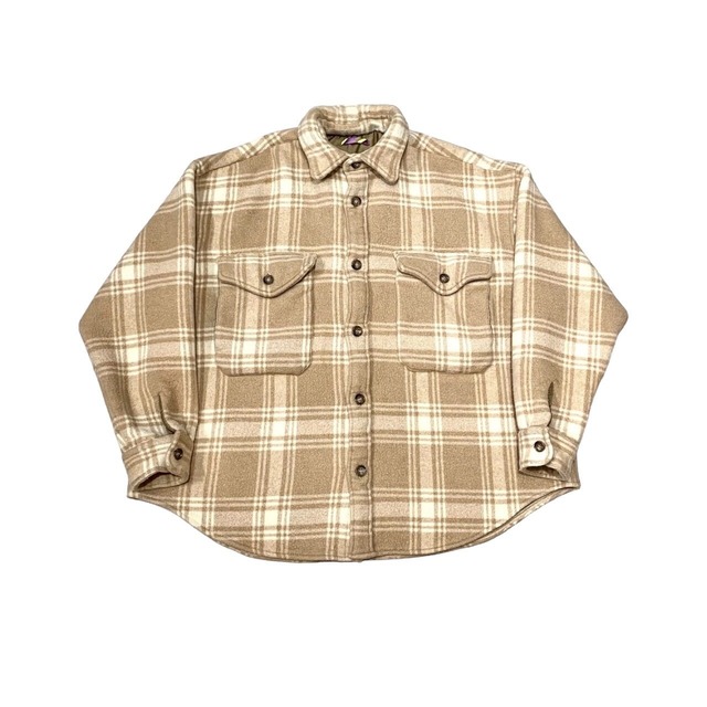 is-ness - Fleece Check Jacket (size-48) ¥22000+tax