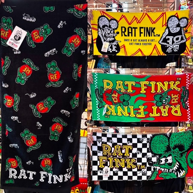 【RAT FINK】ラットフィンク フェイスタオル