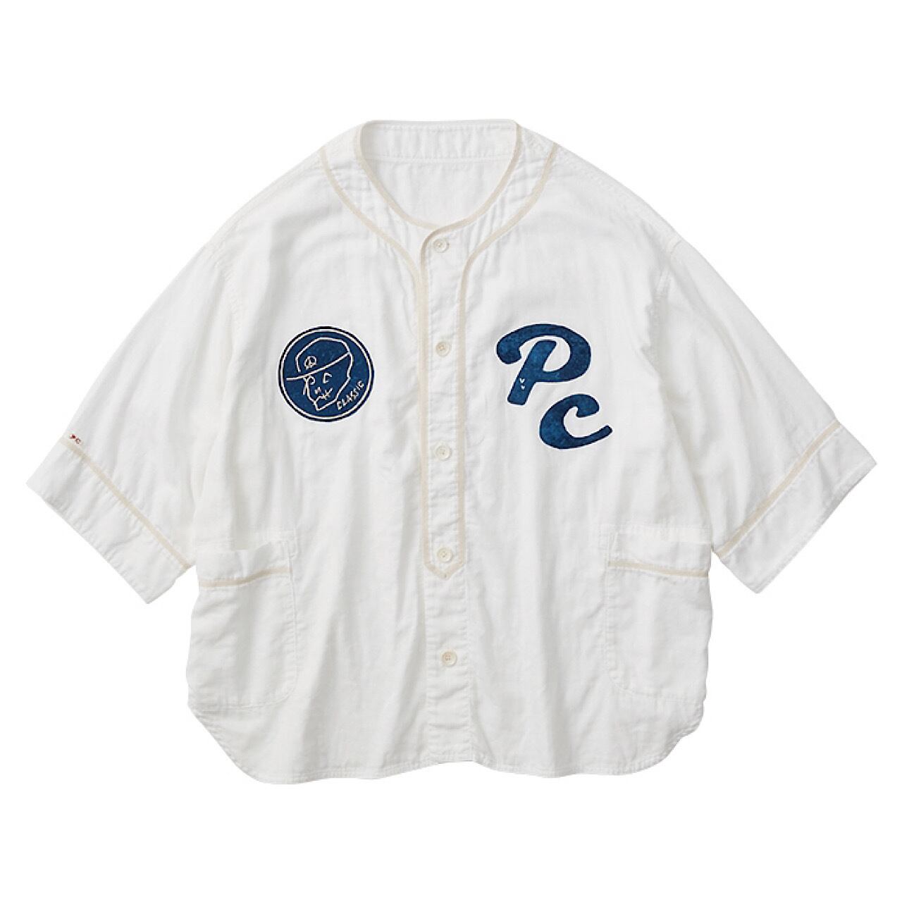 SUVIN GOLD GAUZE BASEBALL SHIRT CUSTOM | 【OFFICIAL】PORTER 