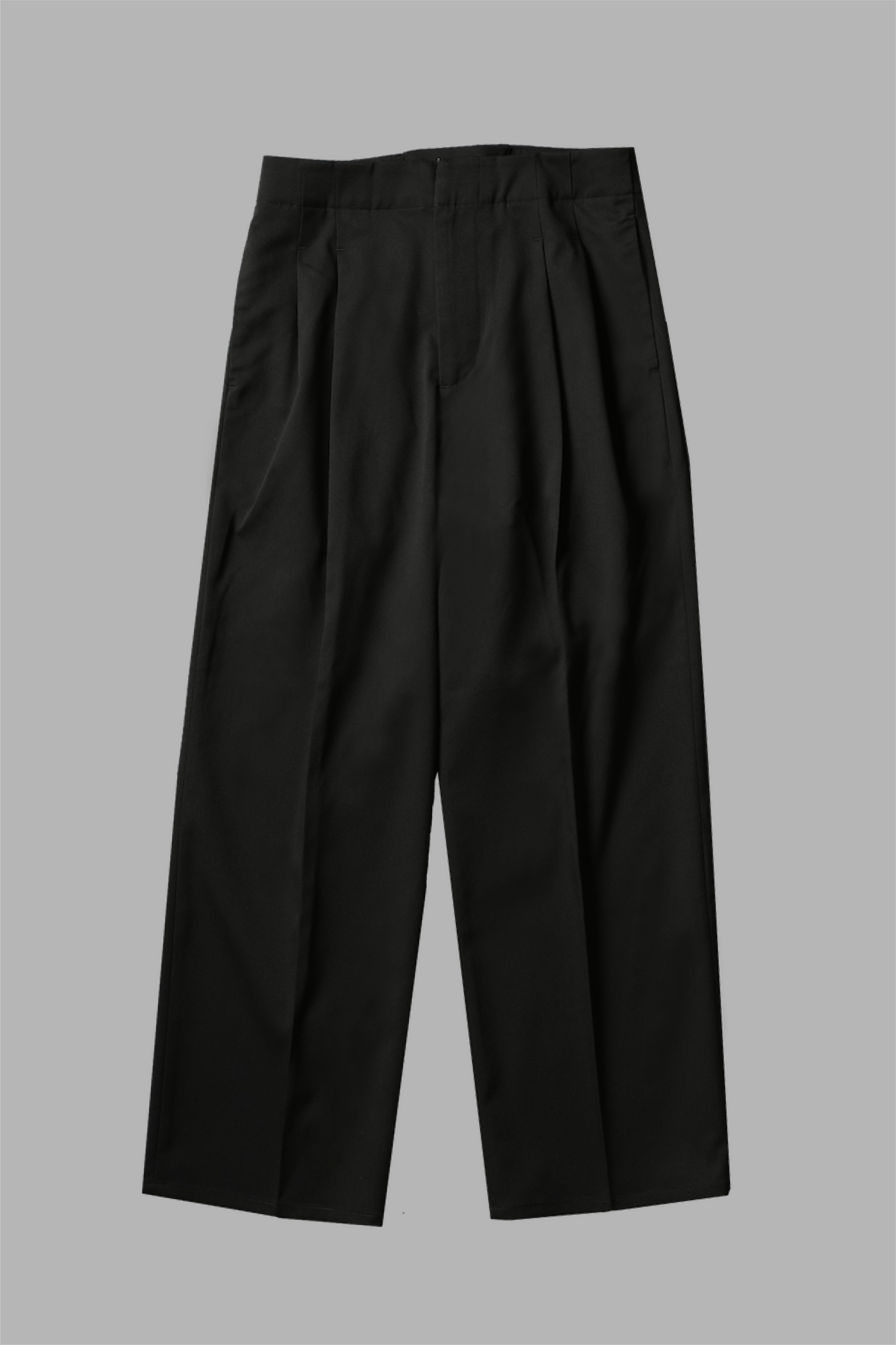 クラシカルレースアップスラックス / BLACK