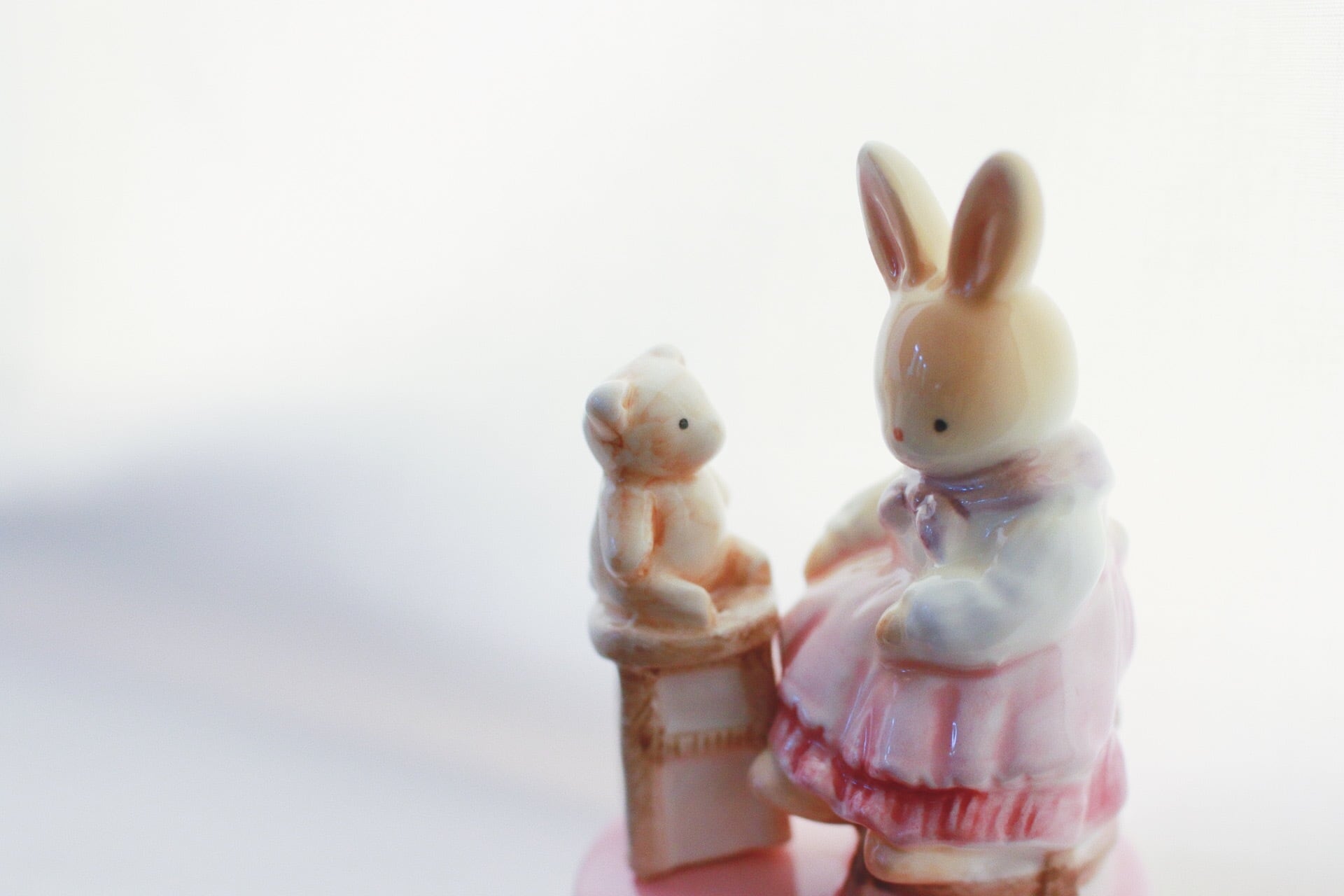 Sekiguchi・陶器オルゴール・ルーシールーシー ミニおしゃべり