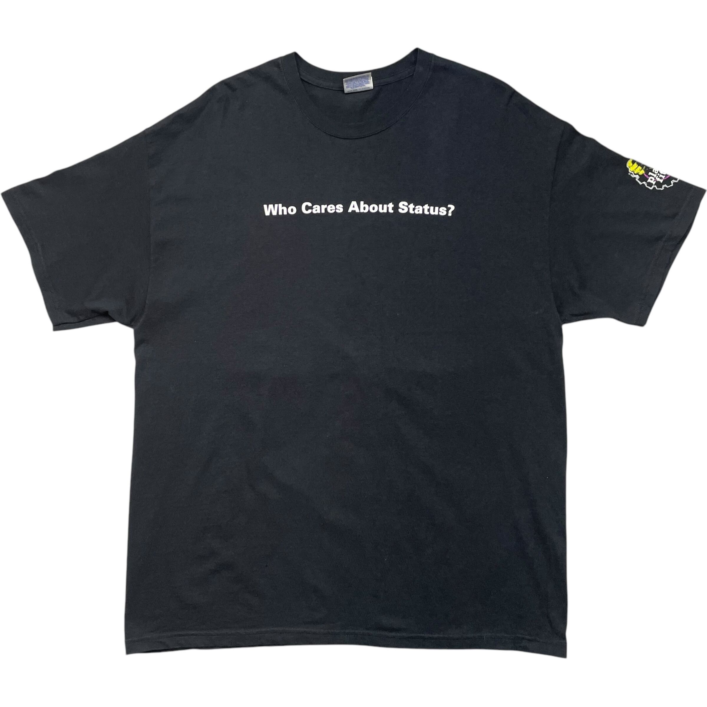 《XL》 Hanes ヘインズ Tシャツ 両面プリント メッセージプリント フィットネスジムロゴ 90年代〜 no.7201