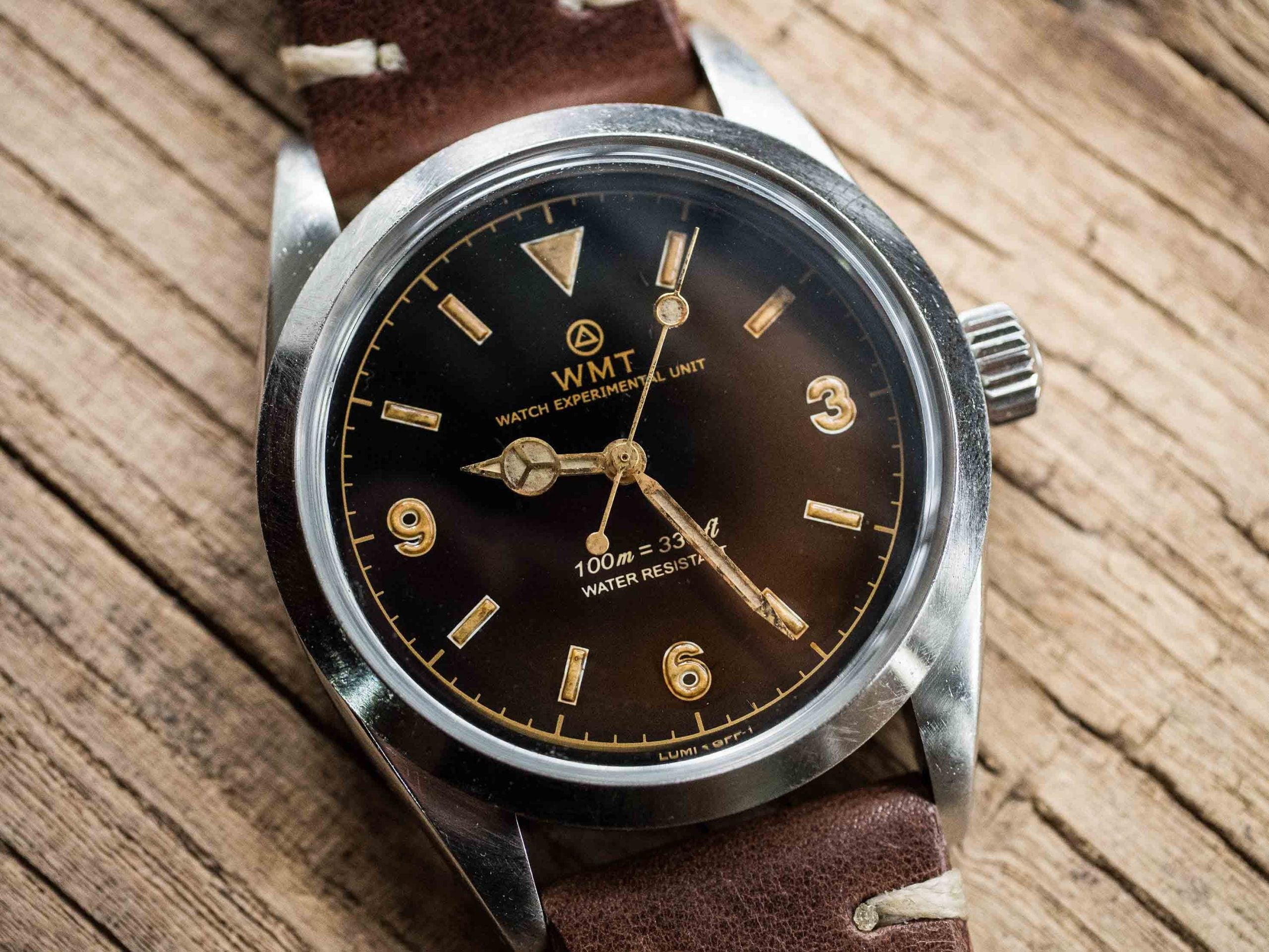 【美品】WMT Barracuda Tropical Brown WMT Barracuda – Tropical Brown / Aged Edition / Metal Bracelet +