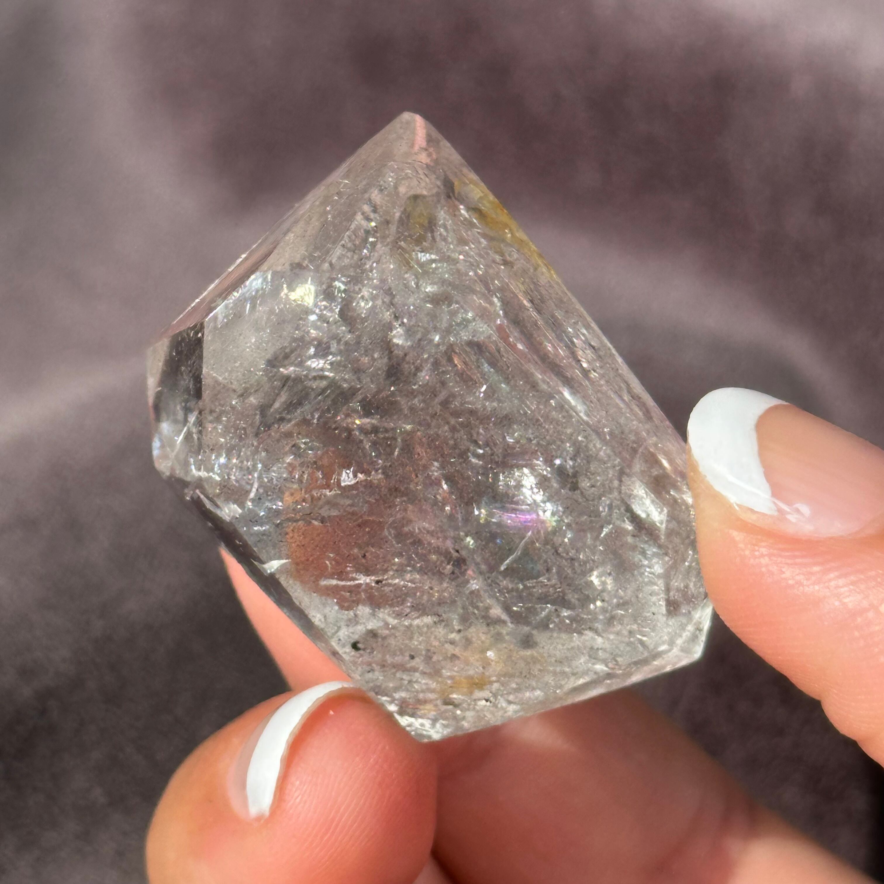 水入り 水晶】アイリス クォーツ フリーフォーム エンハイドロ