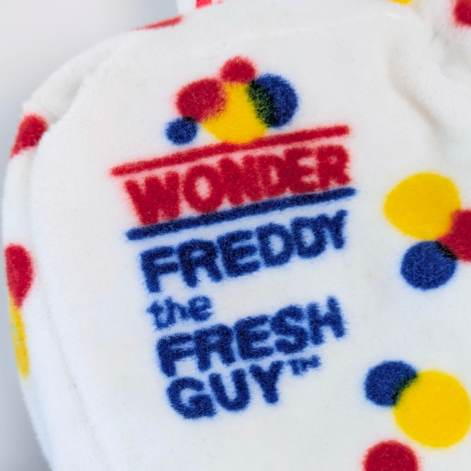 ☆ VINTAGE 1999 ☆【 Wonder Bread ( ワンダーブレッド ) 】Snackin Friends『 フレディ・ザ・フレッシュガイ 』ビーンぬいぐるみ / プラッシュ plush〚アメリカン雑貨 アメトイ〛