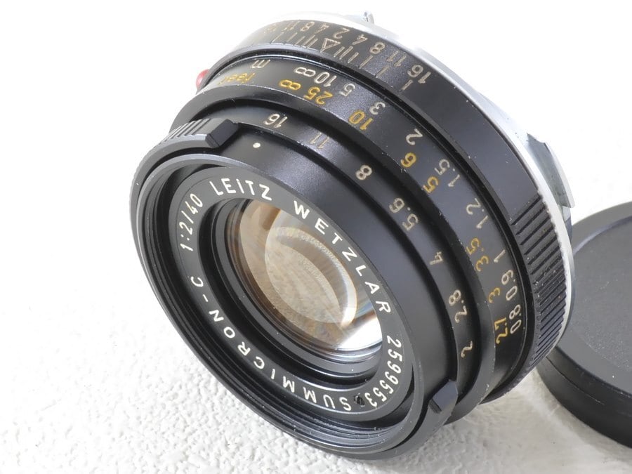 Leica summicron c 40mm F2 Mマウント 整備済 ライカ（21644