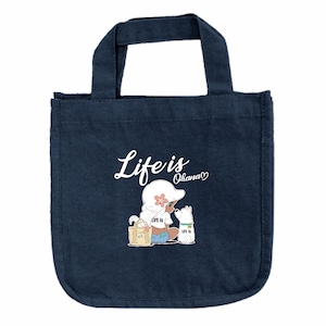 LIFE is × mapua コラボ トート ￥2,500（¥2,750）