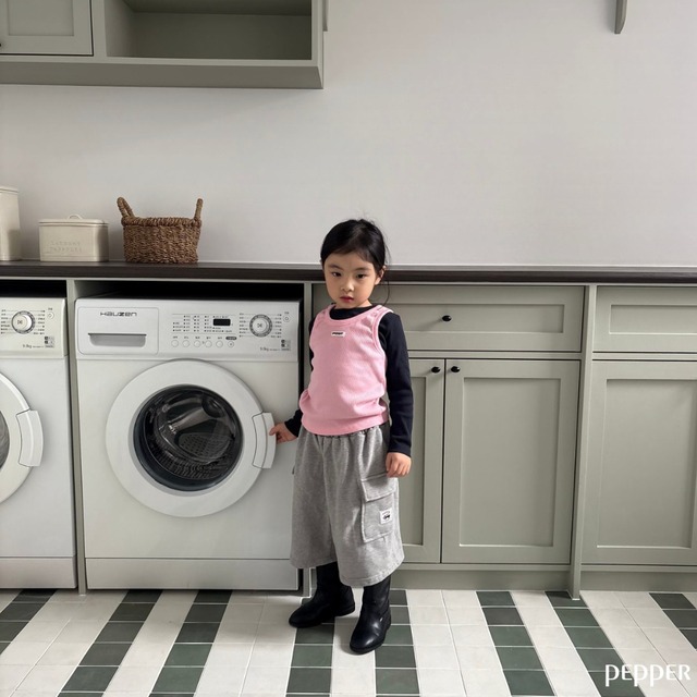 《送料無料》予約:ボムボムタンクトップ【pepper】