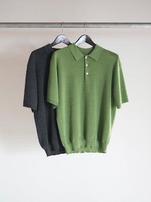 Saturdays NYC サタデーズ ニューヨークシティー【 Jahmad Linen Knit Polo 】