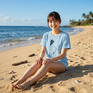 Deeper,Deeper,Deeper,-Tシャツ(ライトブルー)