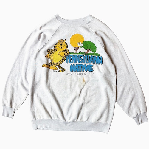 Vintage 80's【SUN】"PENNSYLVANIA NATIVE" Sweat