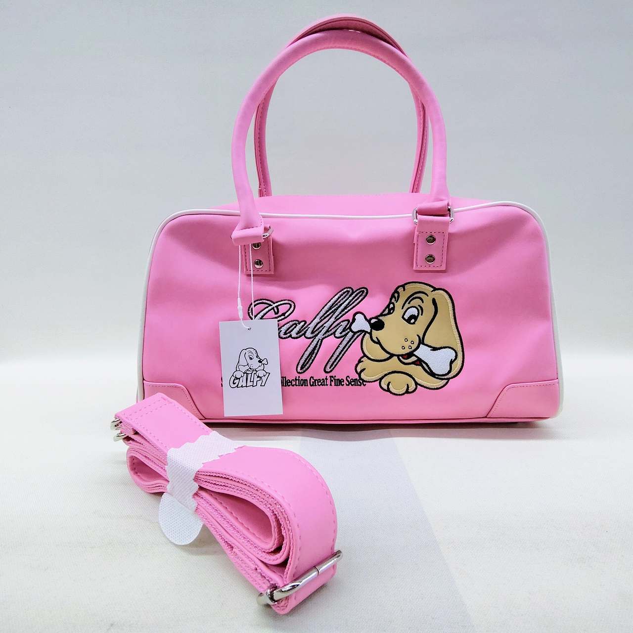 ガルフィー バッグ 2WAY ショルダー ボストンバッグ ピンク GALFY Y2K