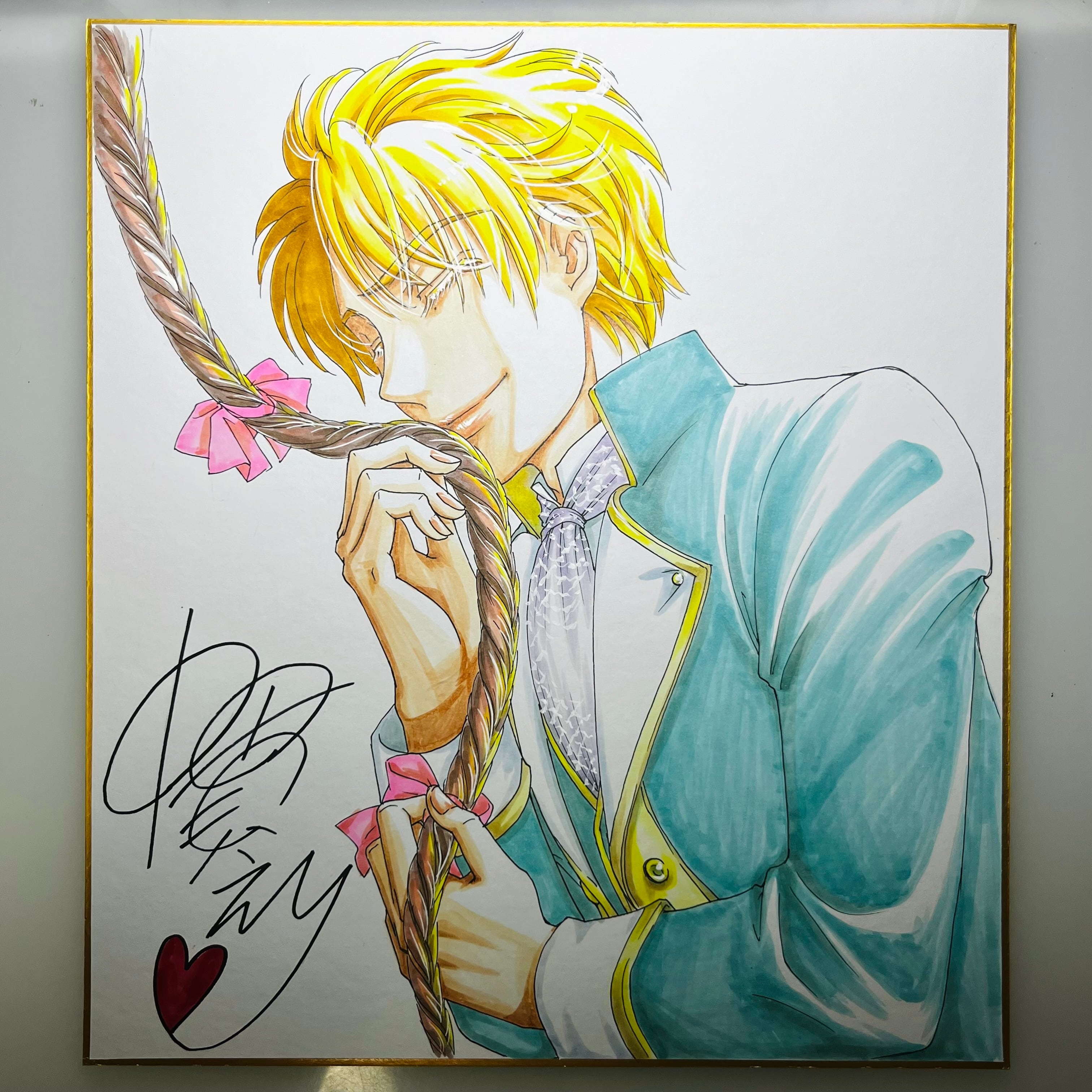 メルル　直筆イラスト色紙 直筆イラスト色紙 輝（ラプンツェル） | 中貫えりSHOP