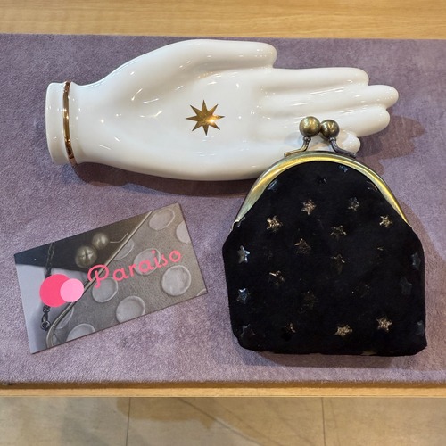 miniがま口 星空 ブラック AGD