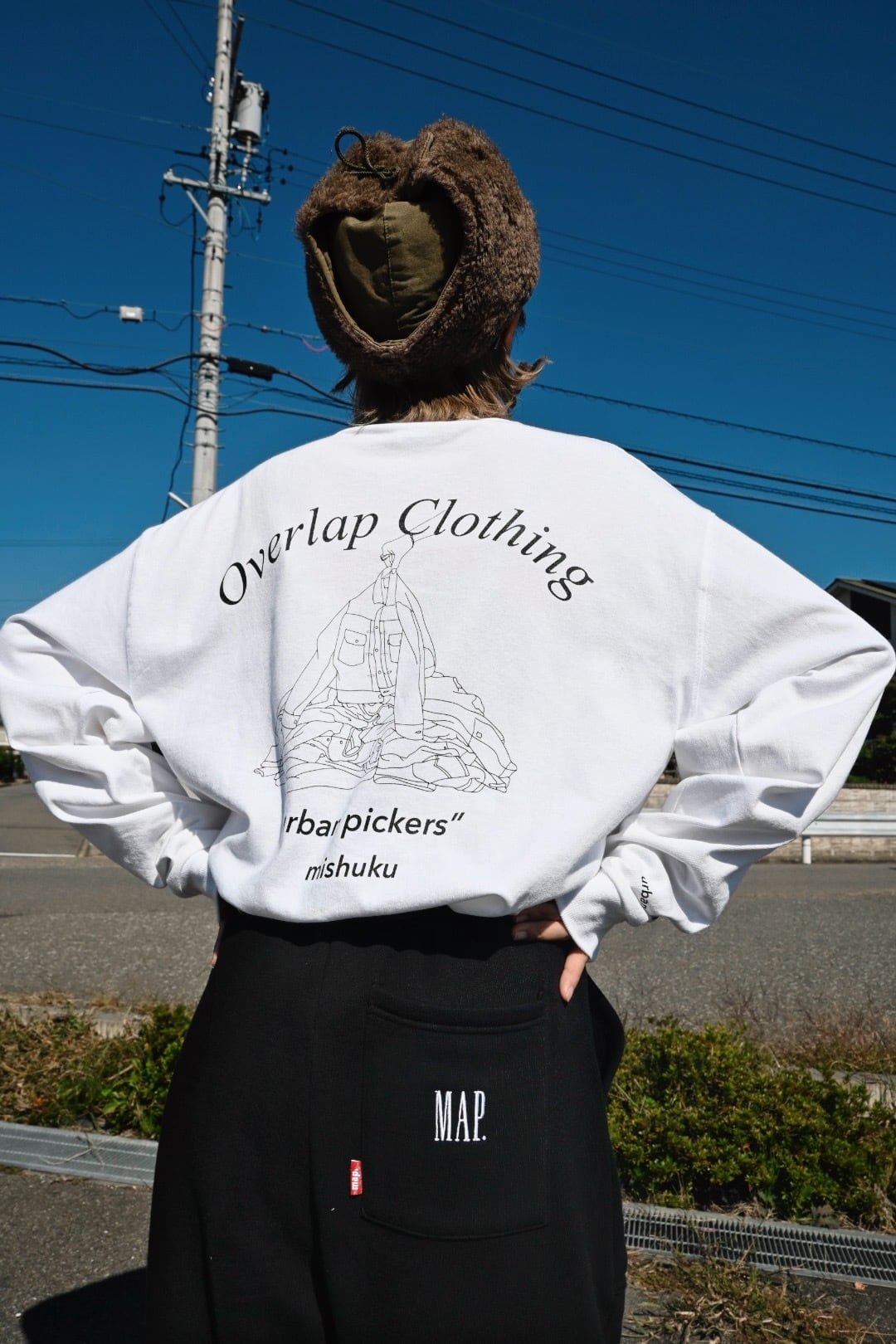 MISHUKU” LONG SLEEVE T-SHIRT | OVERLAP CLOTHING