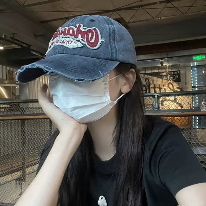 代引き手数料無料 韓国ファッション ロゴ 男女兼用 キャップ 帽子