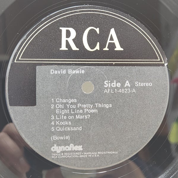 David Bowie / Hunky Dory [AFL1-4623] - 画像3