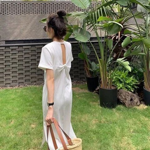 送料無料 ワンピース 春 夏 ロング マタニティ 無地 ロングワンピース 大きいサイズ レディース シャツワンピース ロング丈 半袖 韓国ワンピース サマーワン