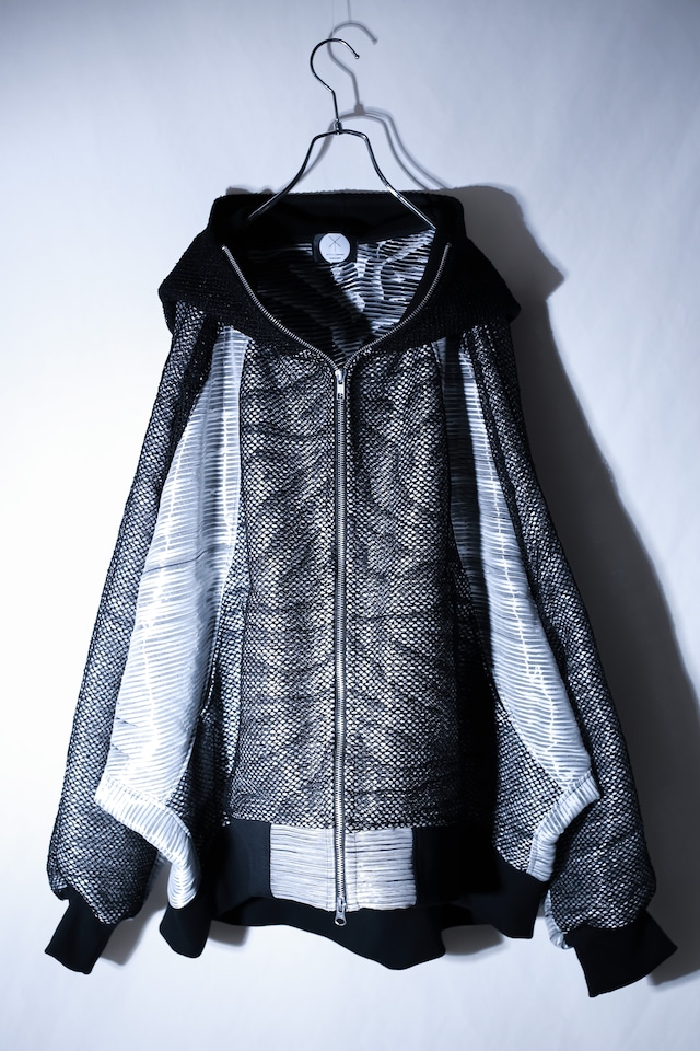 Bat-Hoodie ○ (black/mesh)