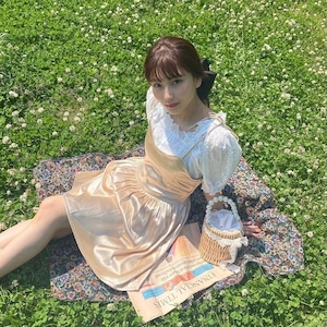 【Day23】original princess cami onepiece(beige)