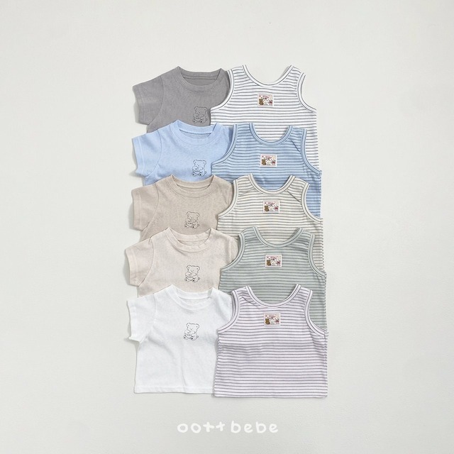 【予約】sherbet 1+1 shirt (bebe)