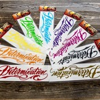 DETERMINATION logo Sticker