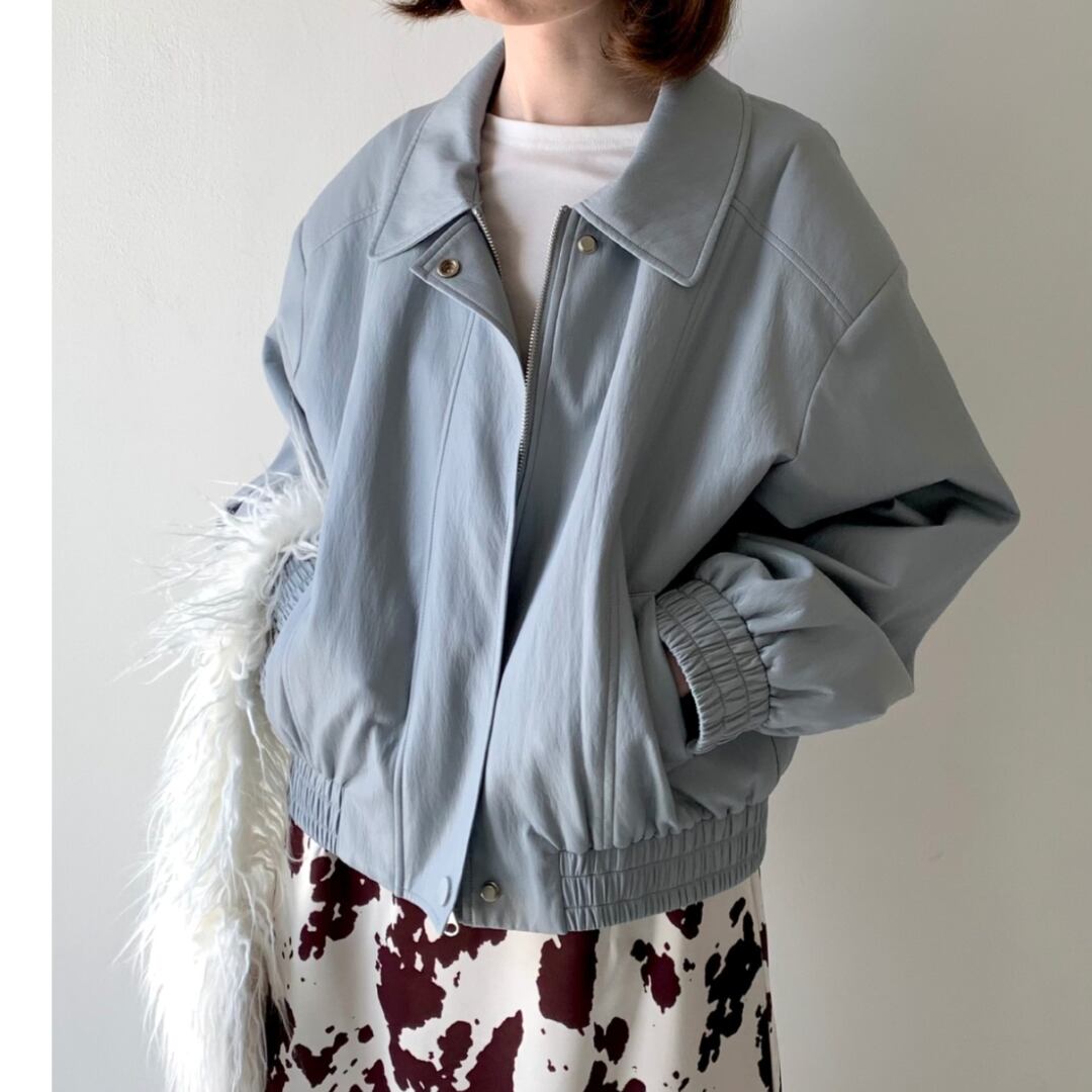 Parti Color Jacket pastel colored leather jacket【2 colors】 | LIPP