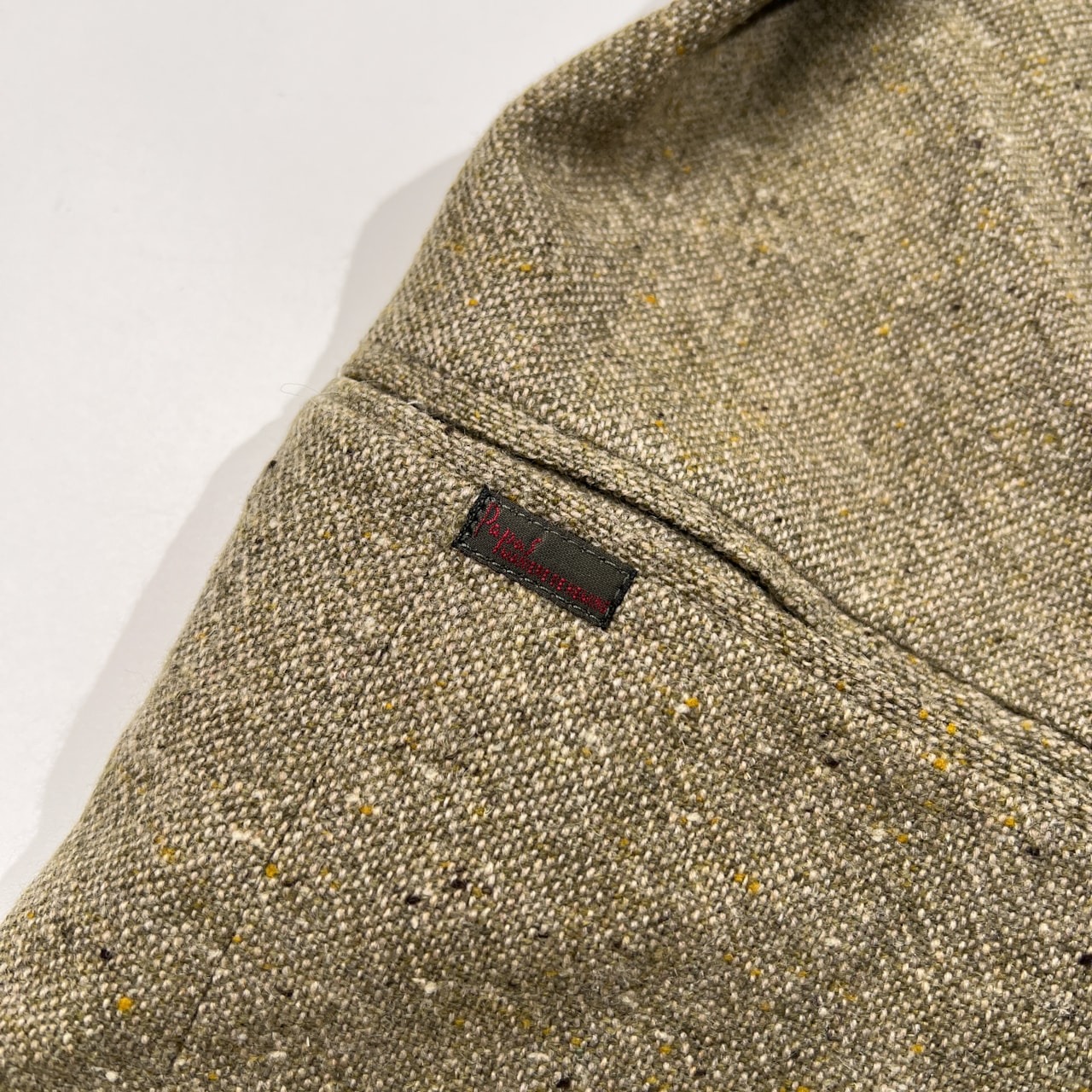 Papas パパス 英国生地 SYDNEY H SHAW ツイード 3B テーラードジャケット サイズ L 48 /メンズ/日本製