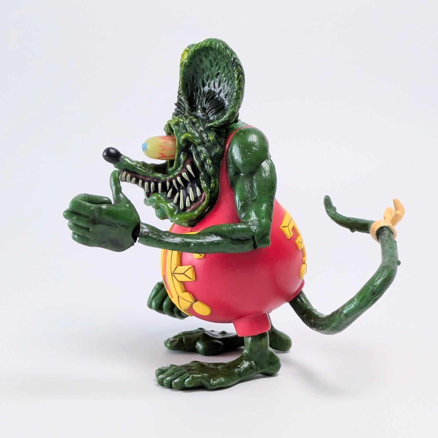 ⚡️SPECIAL LIMITED⚡️【 Rat Fink ラットフィンク 】 PVCアクションフィギュア / 可動フィギュア / RED 〚アメリカン雑貨 アメトイ〛
