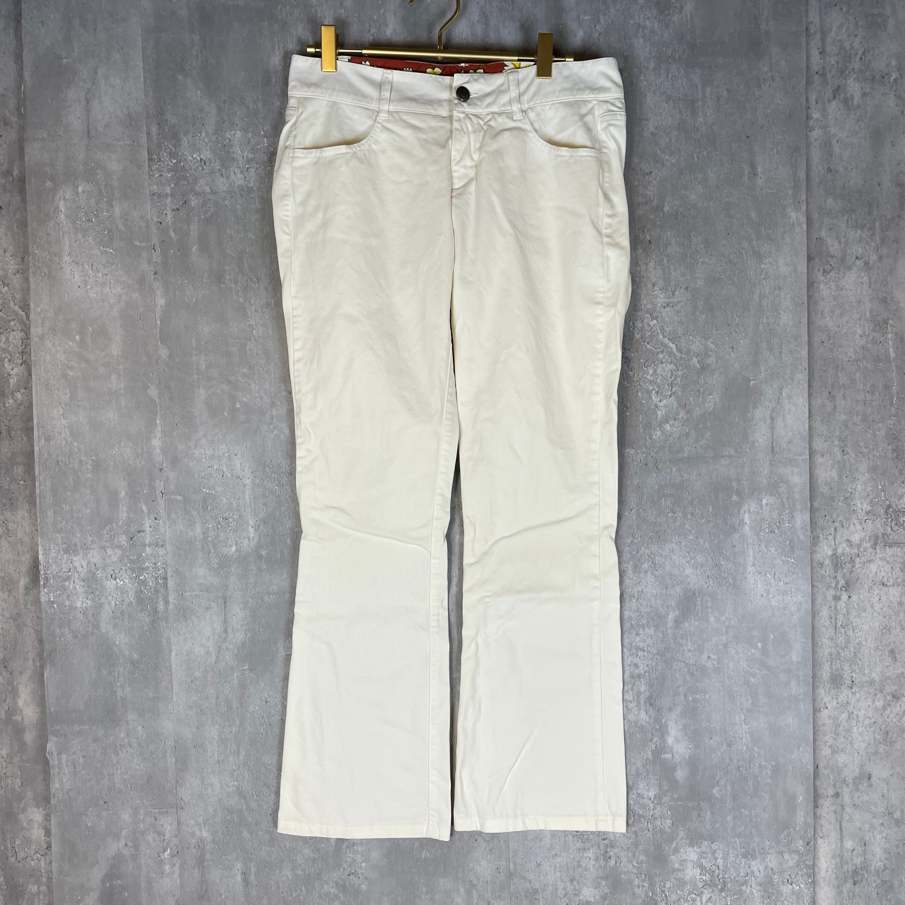 ナンバーナイン 08AW ポートランド期ペンキ加工チノパンツキムタク