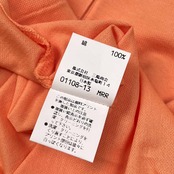 90s Burberrys' バーバリー REGDタグ 鹿の子 半袖 ポロシャツ L/オレンジ メンズ 三陽商会