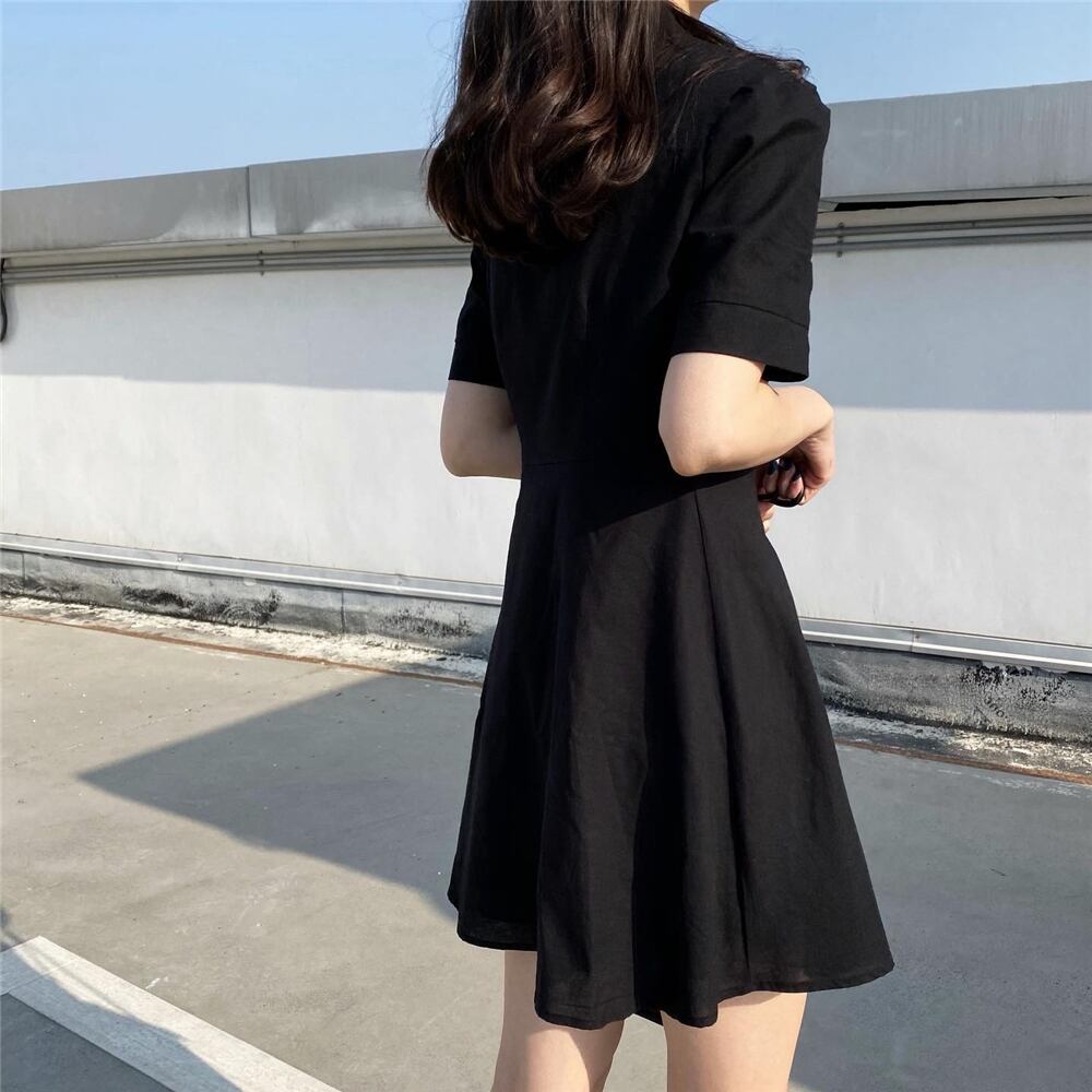 ミングによ ハイストリート ブラック 黒 レディース服 ワンピース レディース ちいただく Chicken Tj
