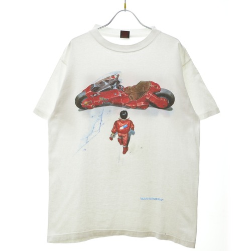 AKIRA / アキラ　80s〜 FASHION VICTIM ボディ 金田バイク 両面プリント半袖Tシャツ vintage ヴィンテージ