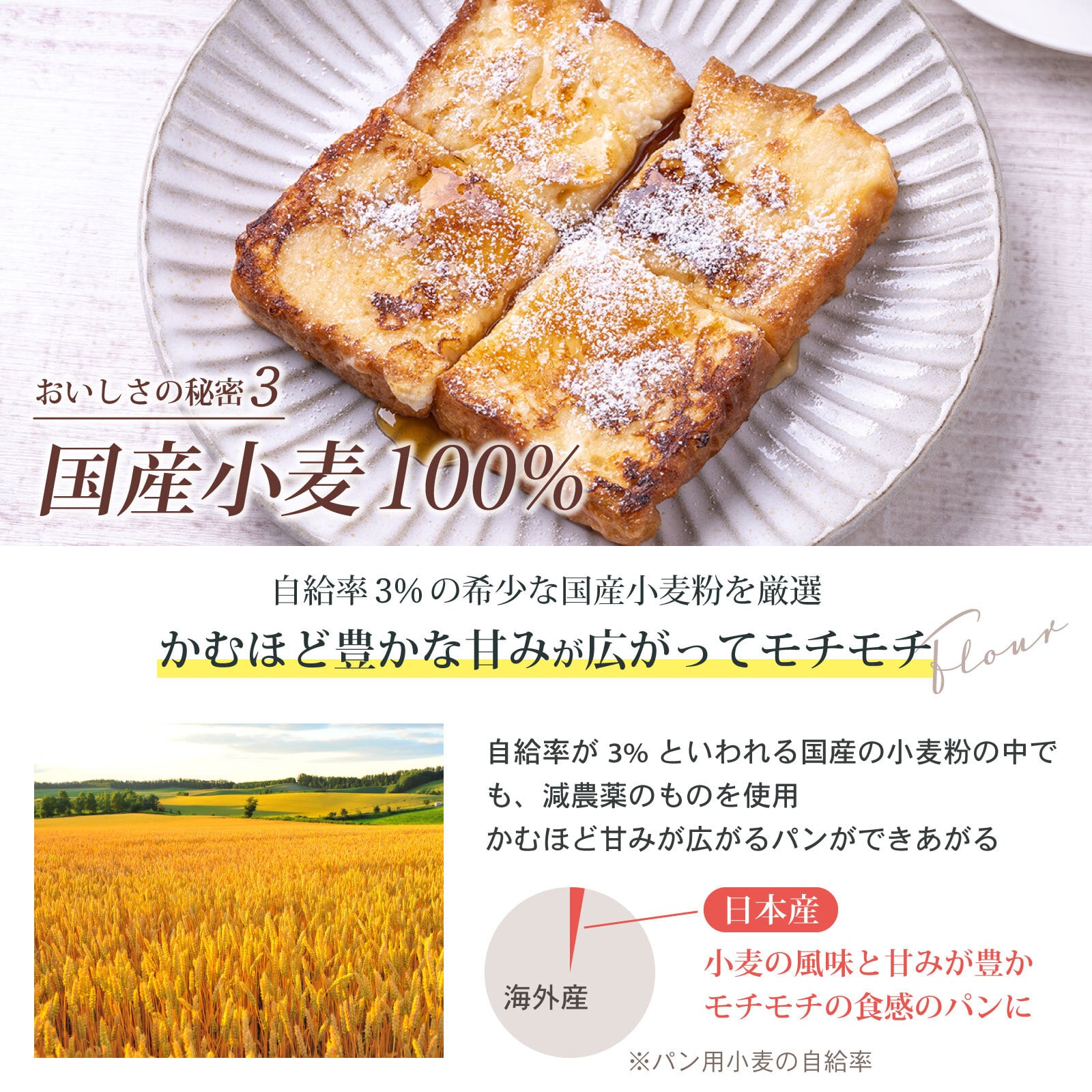 自家製天然酵母 贅沢素材の角食パン 大型サイズ 約450g | 天然酵母パン