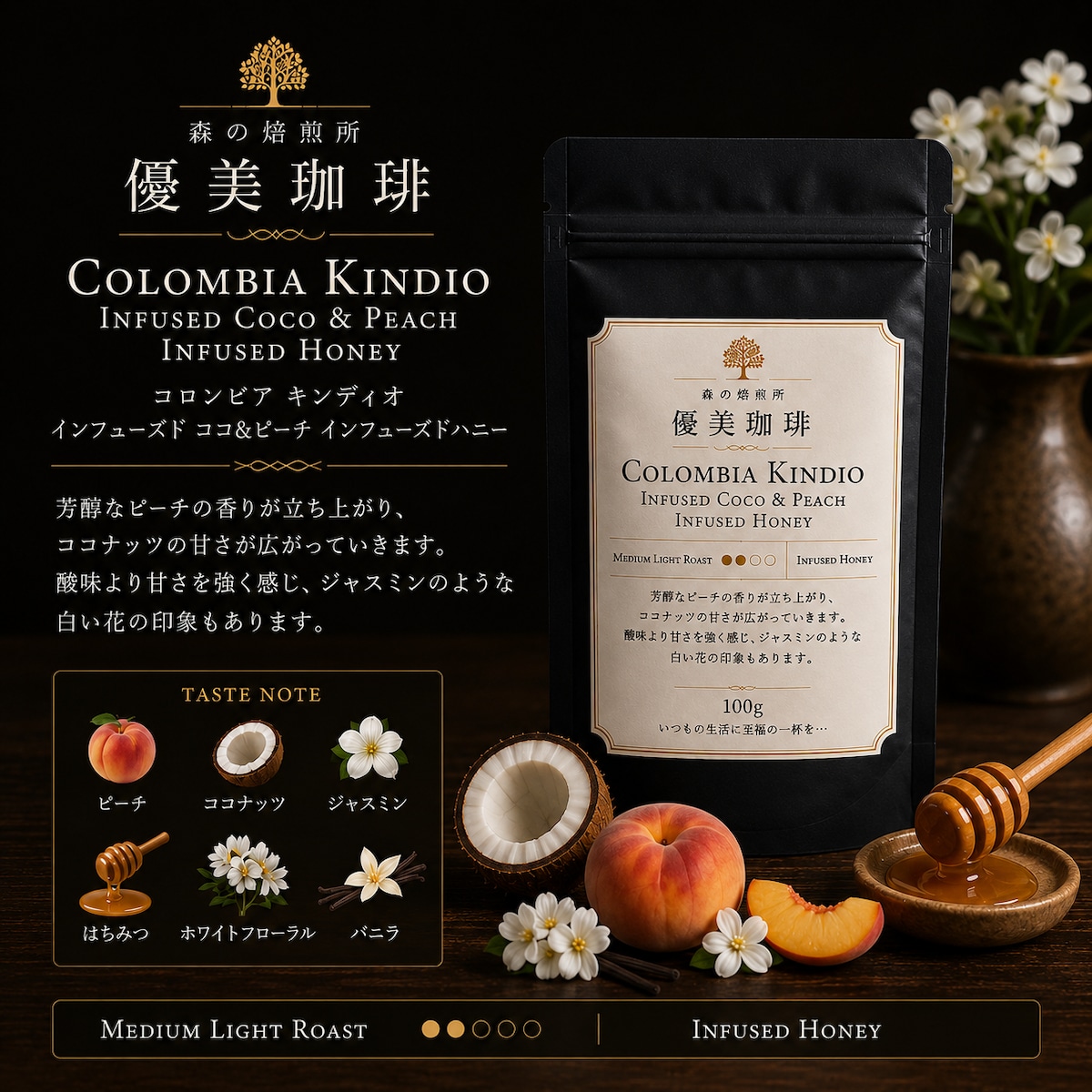 コロンビア】PREMIUM SERIES 常夏トロピカル！キンディオ インフューズ