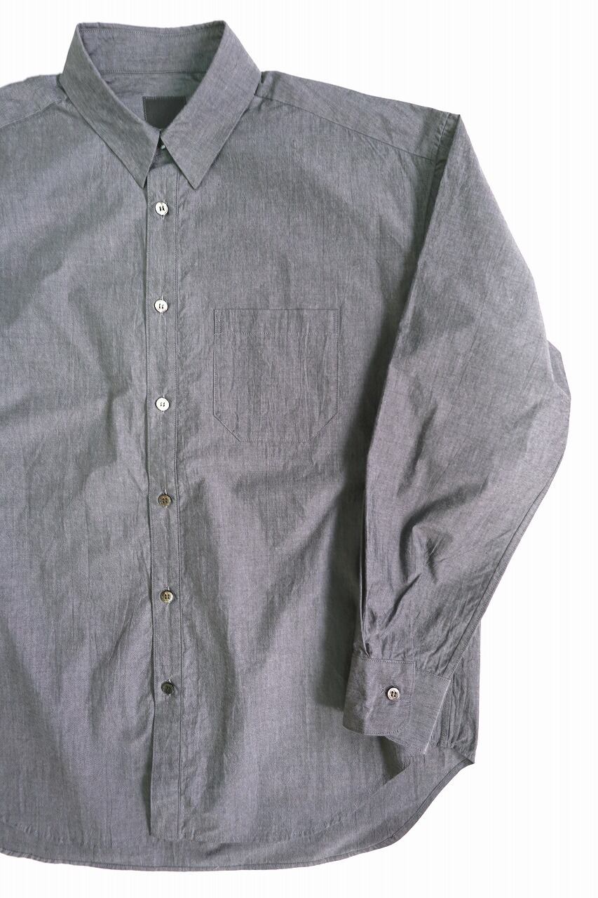 60/1 Typewriter Chambray Shirt