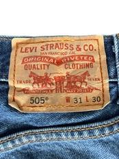 リーバイス 505 REGULAR FIT W31×L30