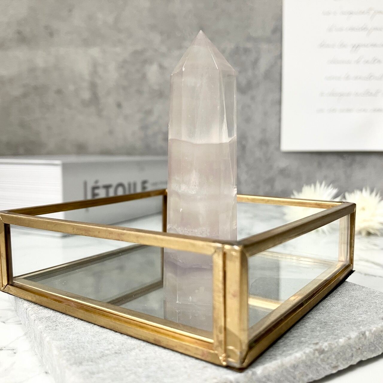 イットリウム フローライト ポイント | 天然石・パワーストーンのお店