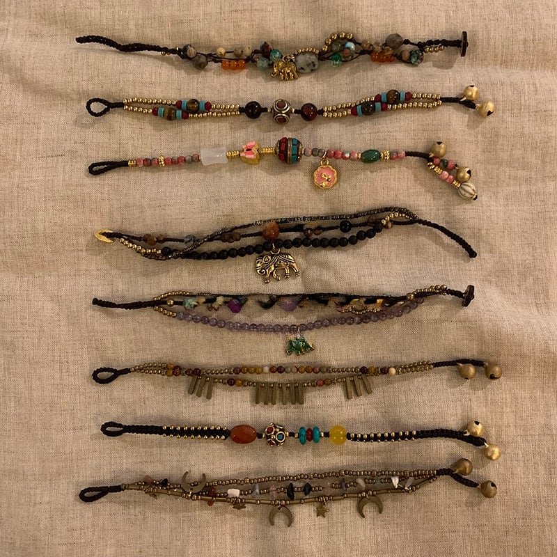 somedayif幸せな旅タイのブレスレット 11s