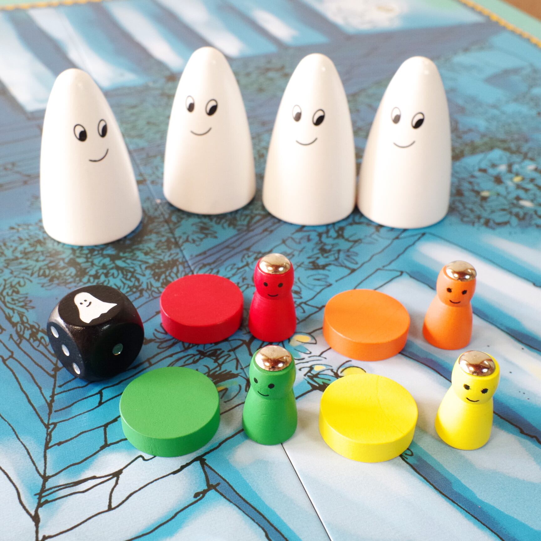 ドライマギア オバケだぞ～（階段のうえのおばけ） | 木のおもちゃ専門