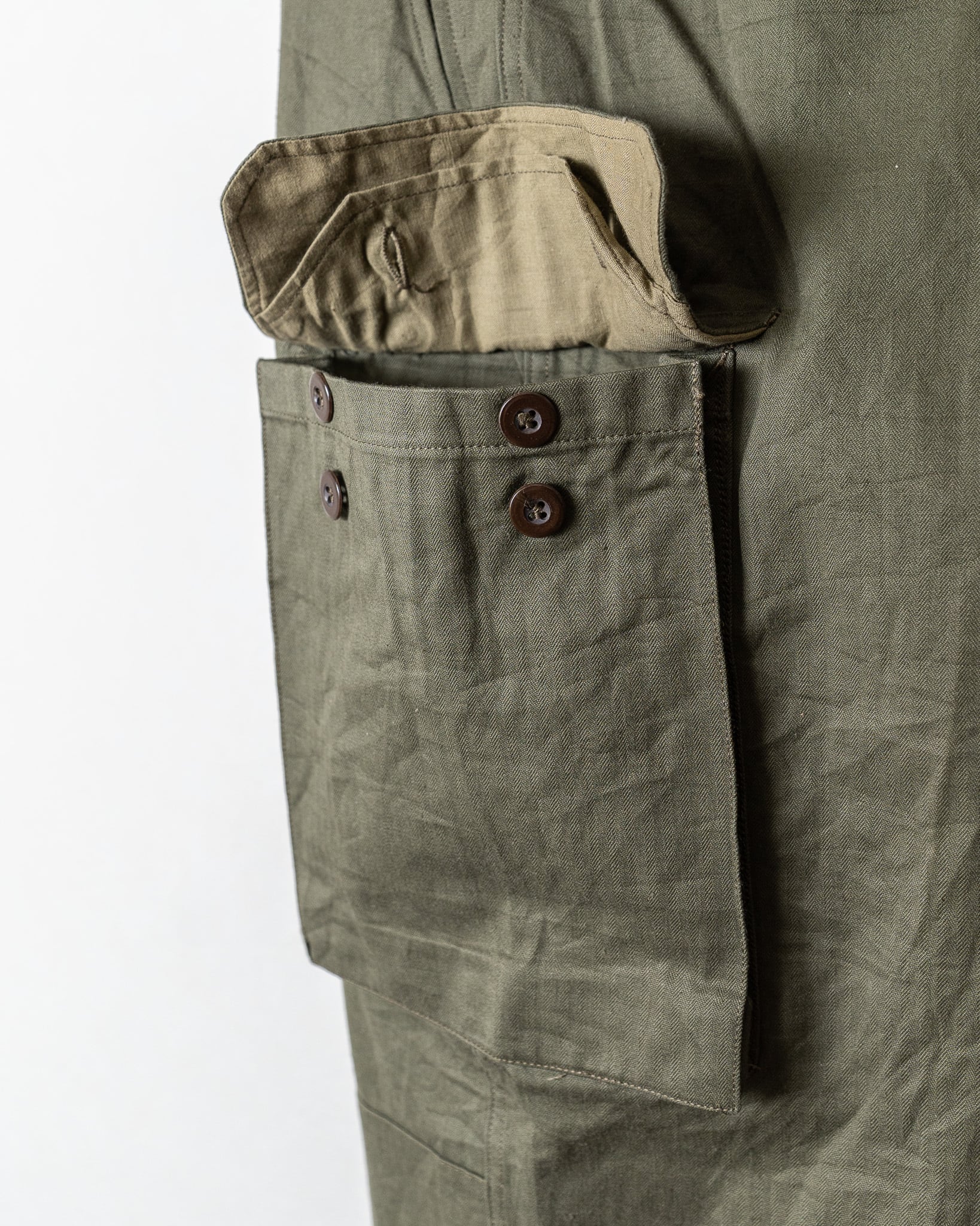 DEADSTOCK】French Army M-47 Trousers Late Model Size33 