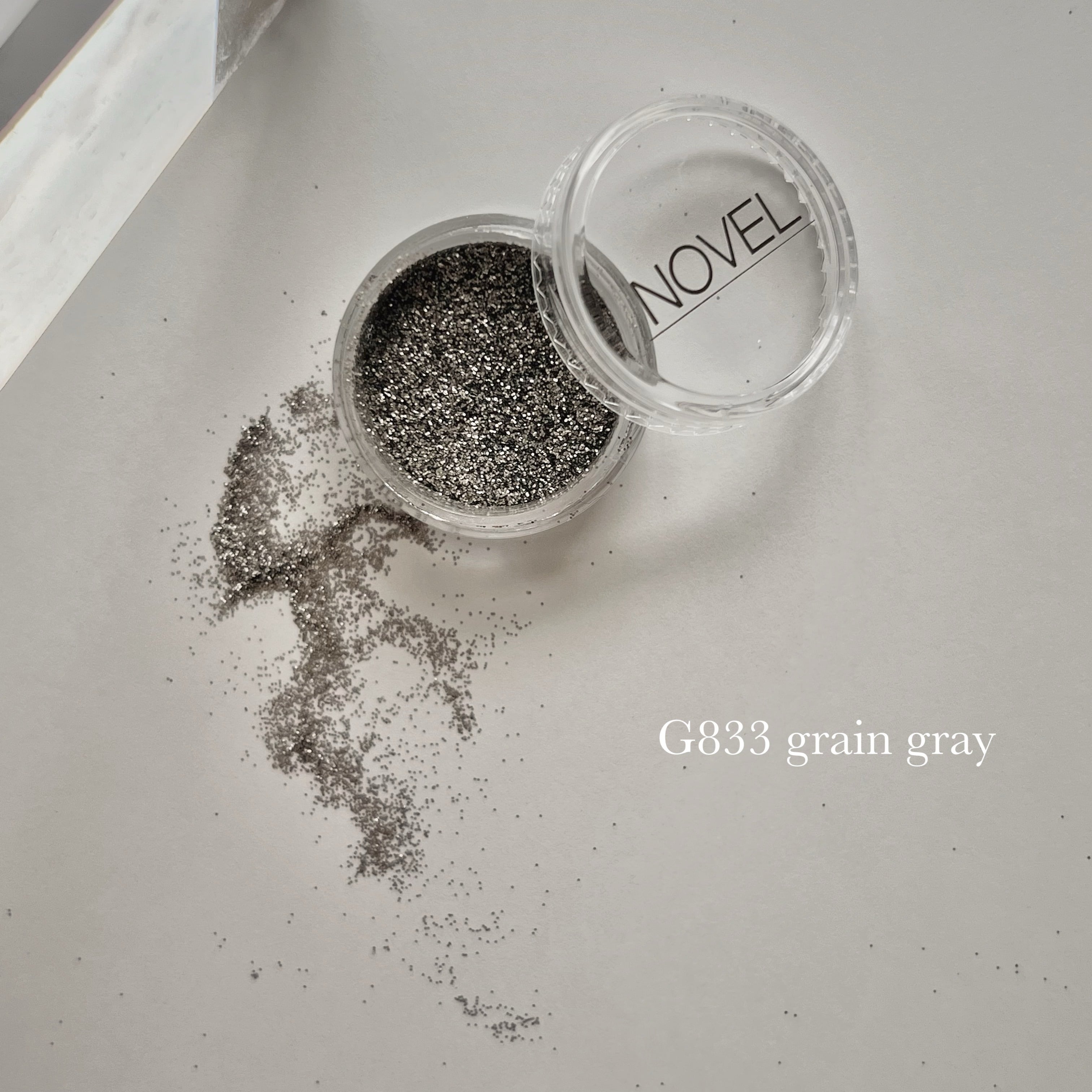 G831-G833 Matte grain glitter | atelier NOVEL