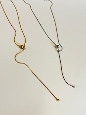 2way ball long necklace