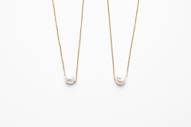 baroque pearl necklace S