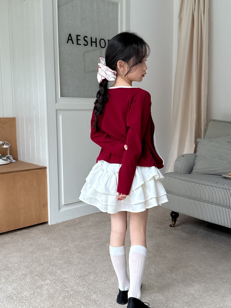 リボンキャミ×カーディガンセット