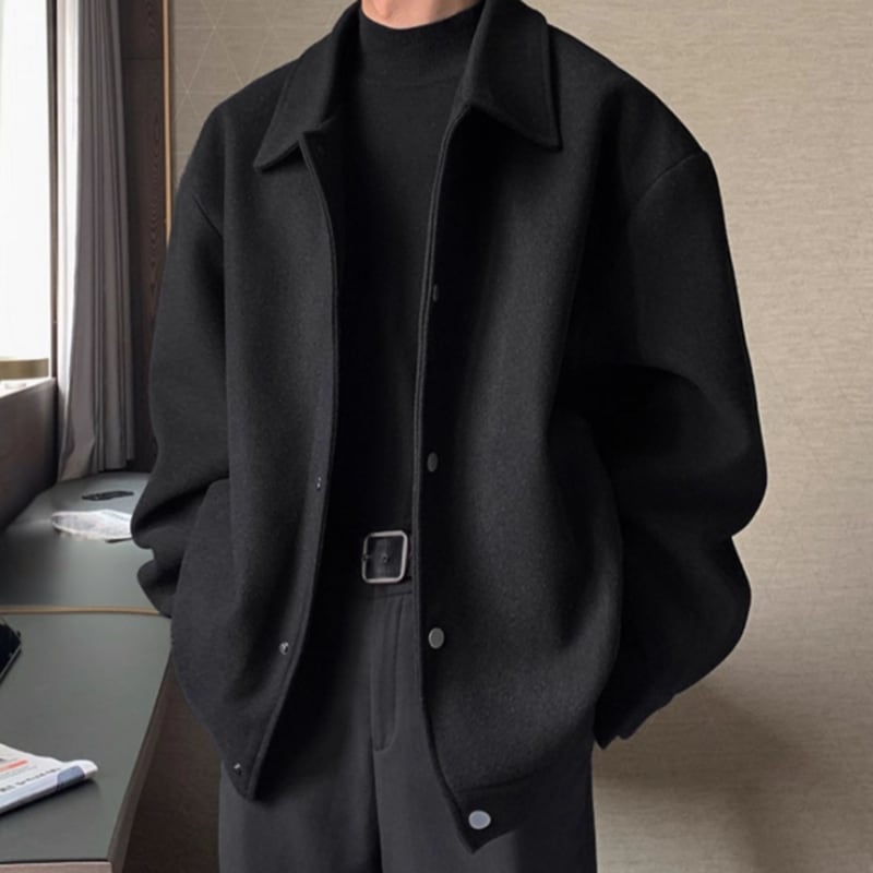 ウールライクシャツブルゾン 3カラー LB1530