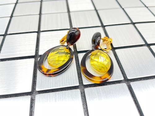 べっ甲 イヤリング(E-138)